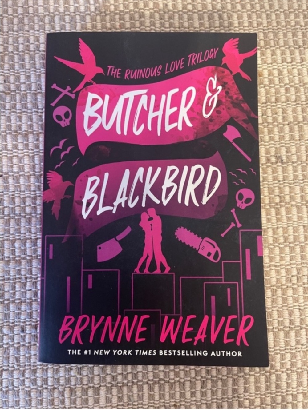 Butcher & Blackbird by Brynne Weaver - Pink & Black Paperback